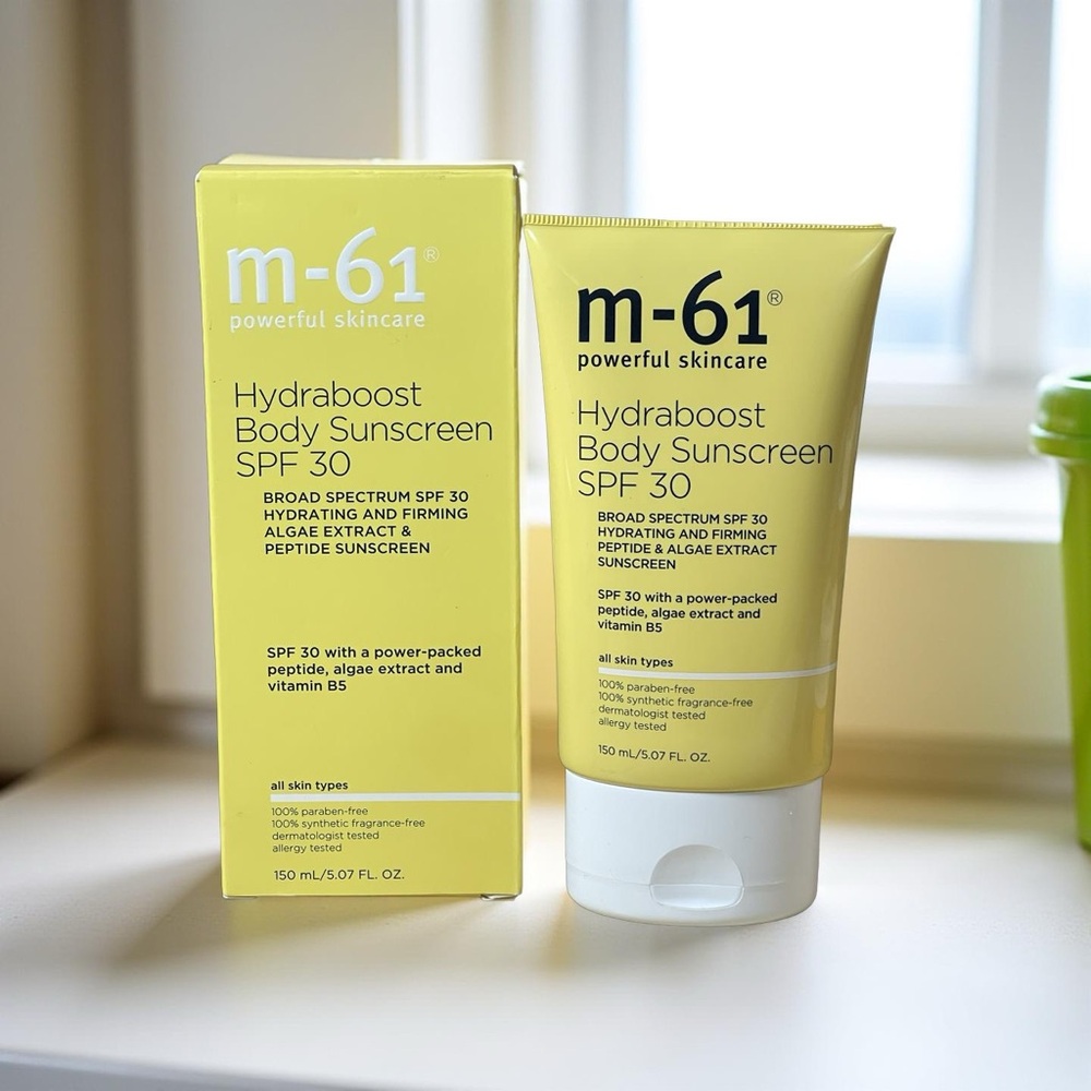 M-61 Hydraboost Body Sunscreen SPF 30 $52 EXP 4/22/2027